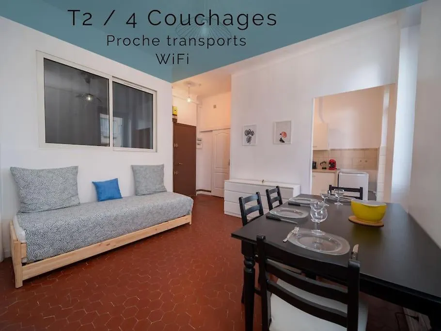 Apartment Appartement Tout Equipe 4 Couchages Belle De Mai Marseille